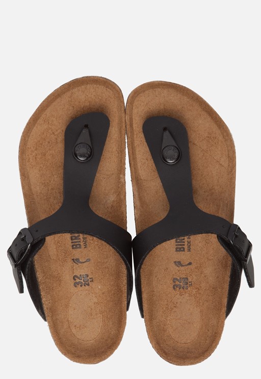 Birkenstock Gizeh slippers zwart 50383