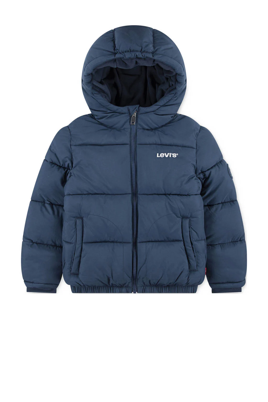 Levi's gewatteerde jas donkerblauw