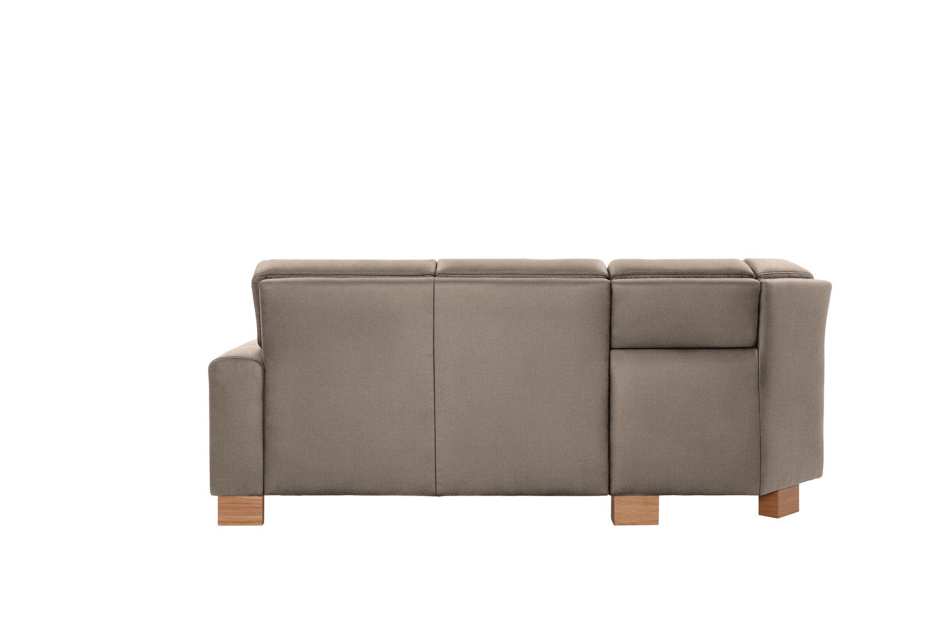 polsterpower Ecksofa - Miro mandel - Basismodell - rechts