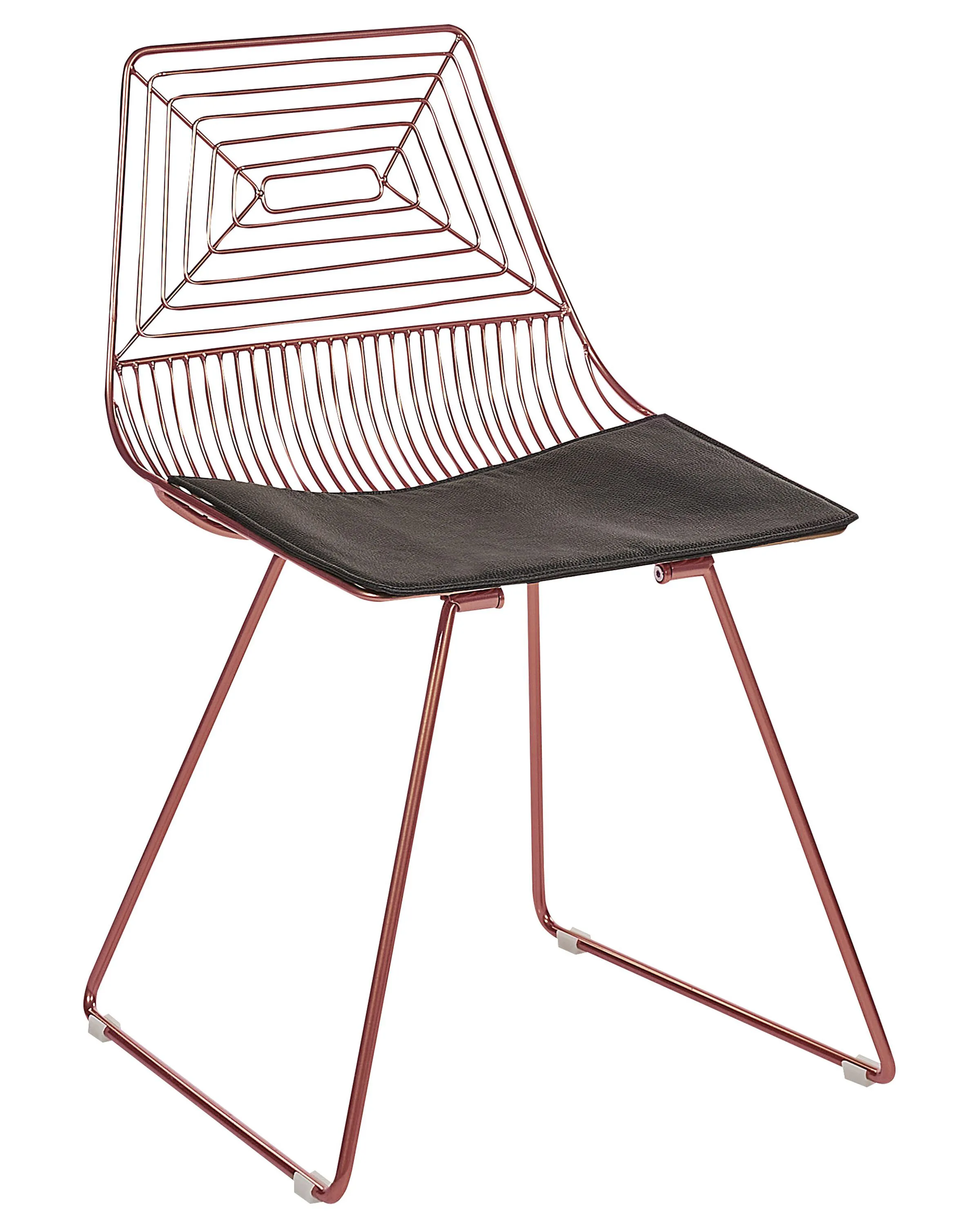 Set van 2 eetkamerstoelen BEATTY Metaal Roségoud