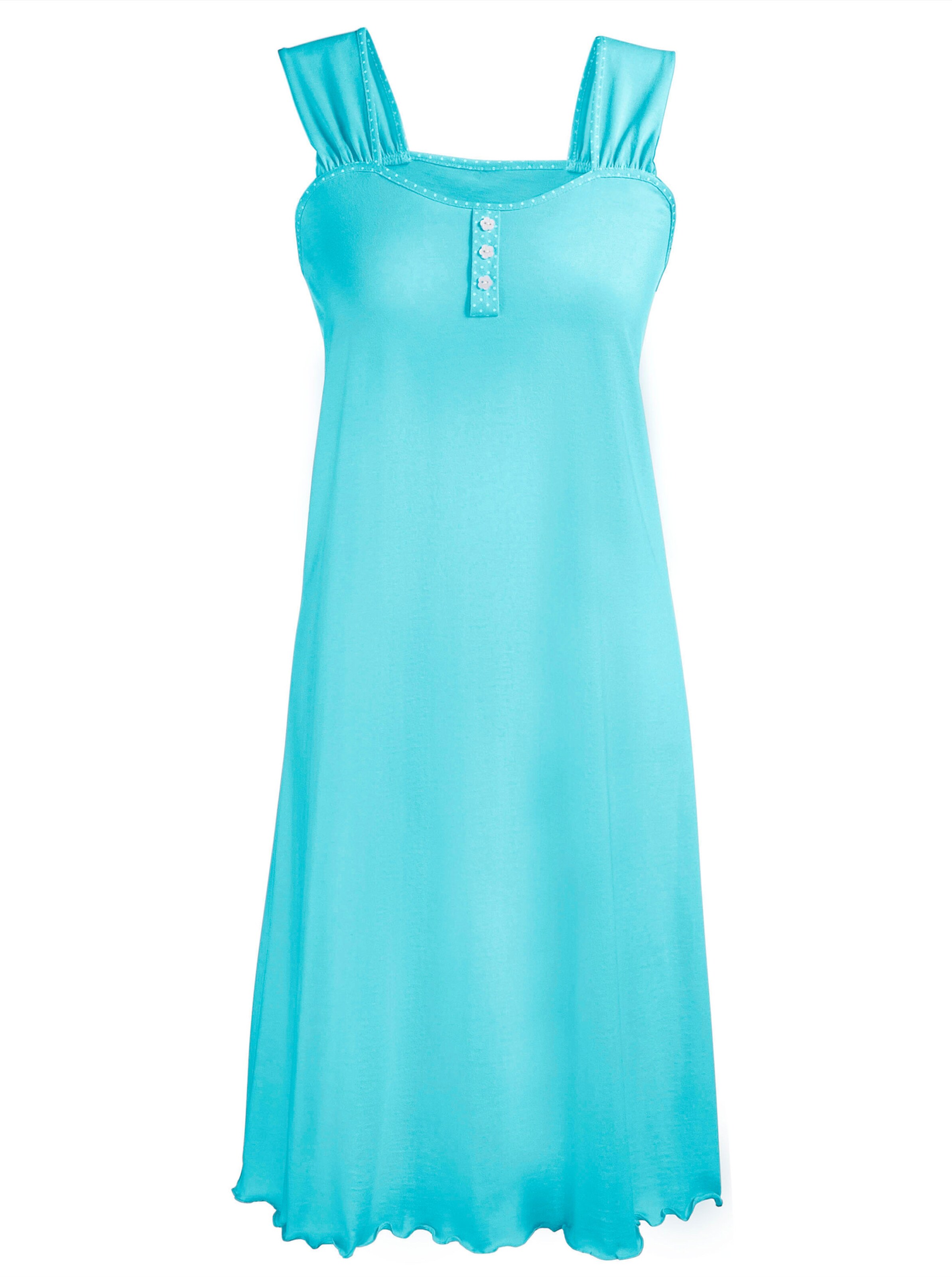 Ascafa Sleepshirts in türkis