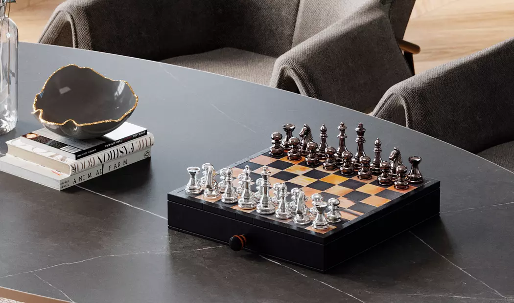 Deko-Objekt Chess 33 x 35,5 cm