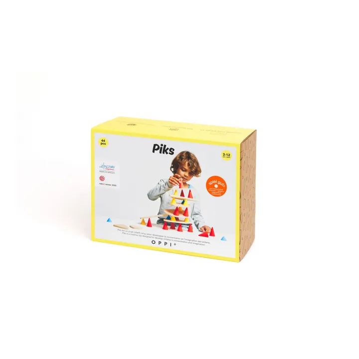 OPPI Jeu de construction et d'équilibre Piks - 44 pièces