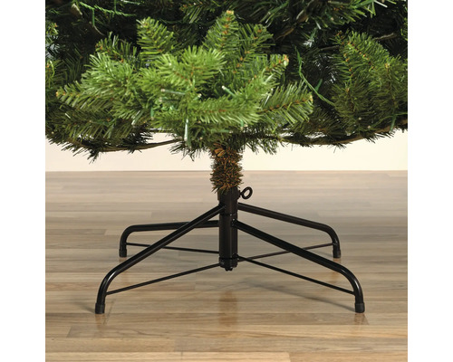Everlands kunstkerstboom, verlicht, H 210 cm, groen