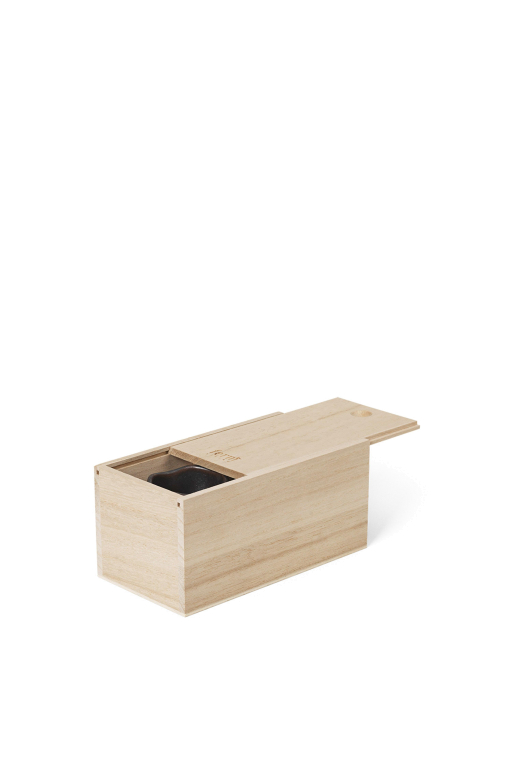 Ferm Living Uneru Mini bloempot set van 2 black Ø5.4