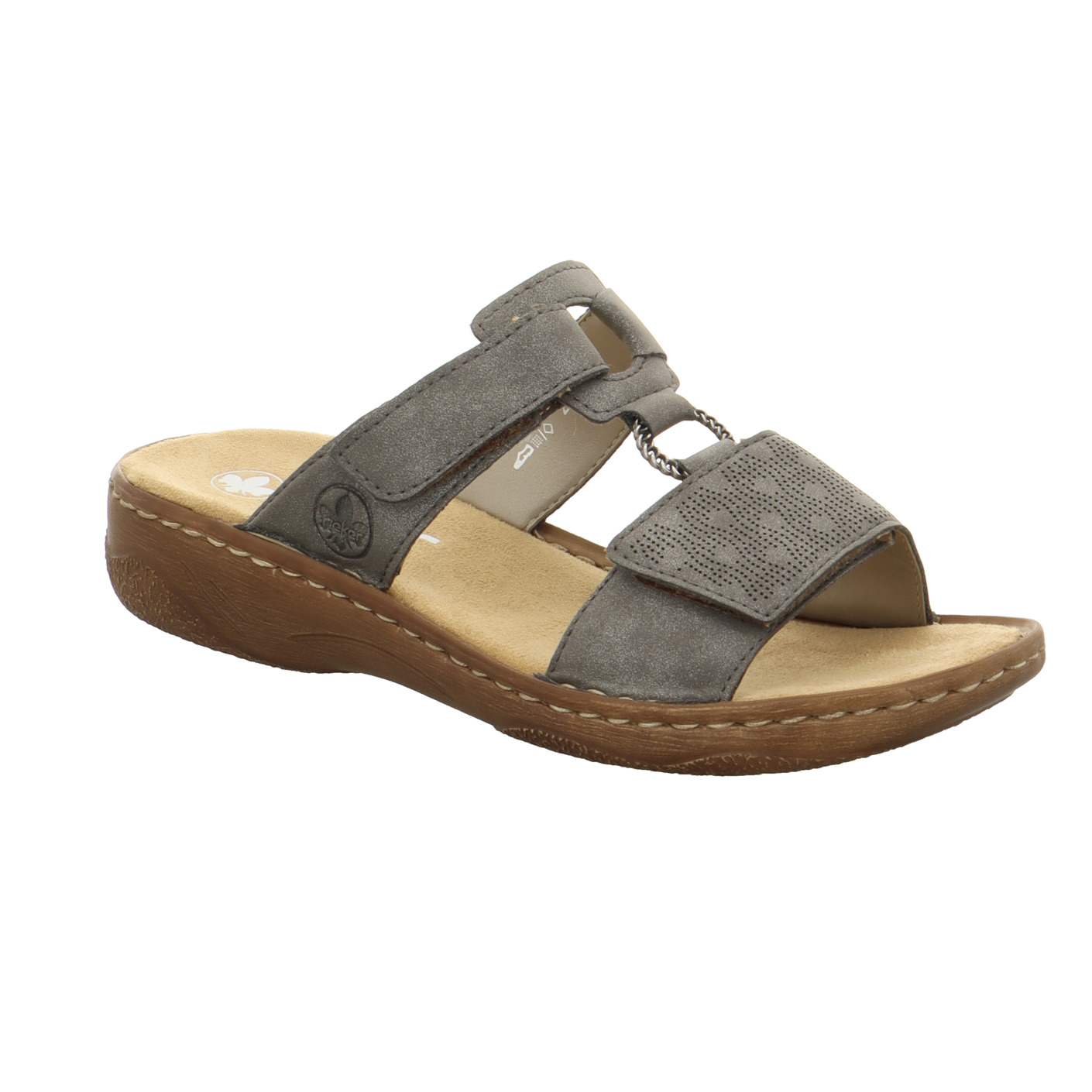 Pantolette grau