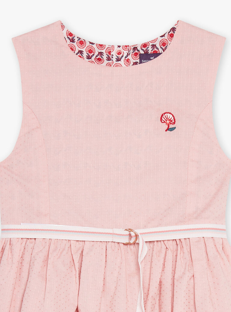 Robe réversible blush