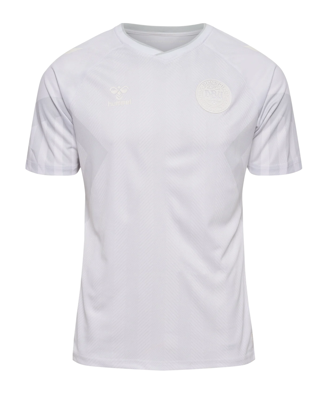 Hummel DBU Dänemark Trikot Away WM 2022 Kids Weiss F9001