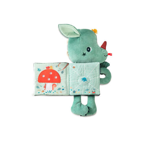 Joe Livre Doudou Vert - LILLIPUTIENS