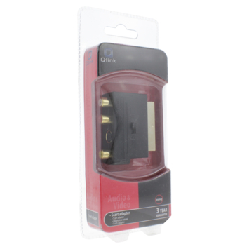 Q-Link scart adapter/schakelaar scart/3XRCA/SVHS