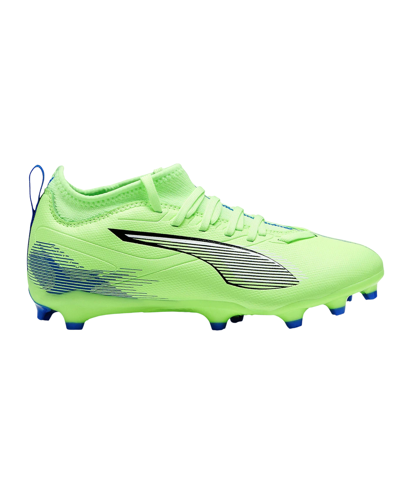 PUMA ULTRA 5 Match FG/AG Lights Out Jr Kids Grün Weiss F03