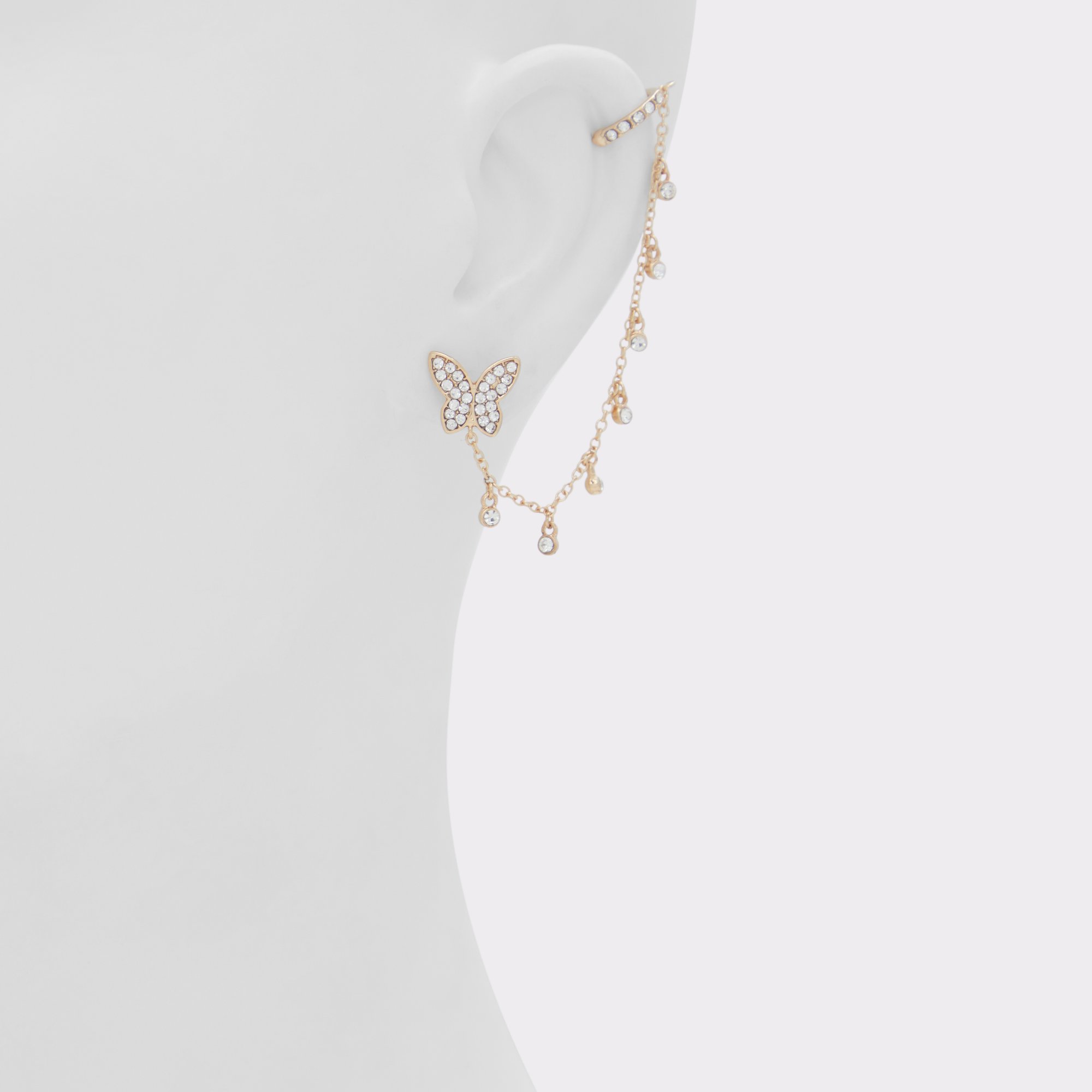 Silin Gold-Clear Multi Women Earrings