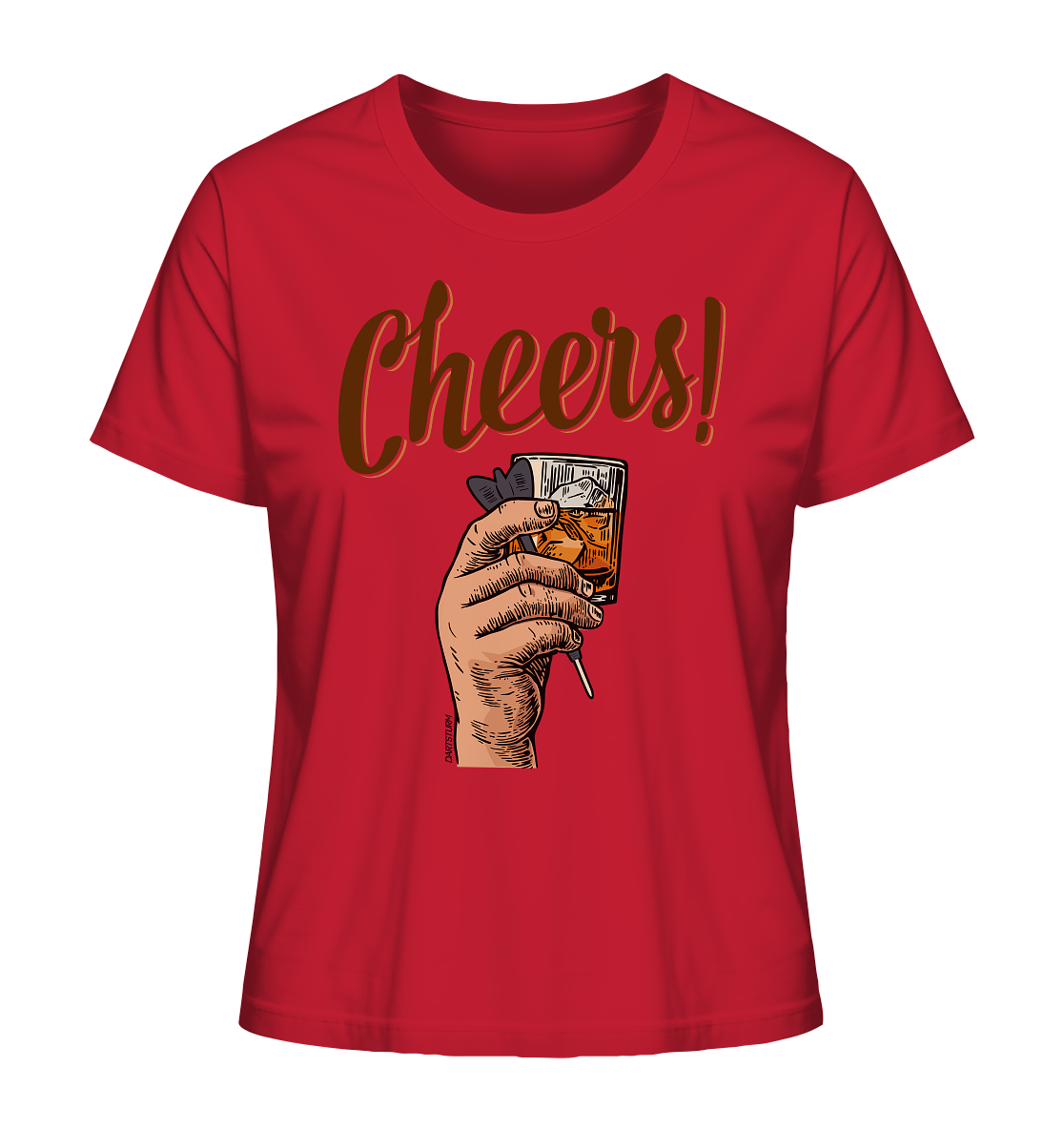 DartSturm - Cheers - Ladies Organic Shirt