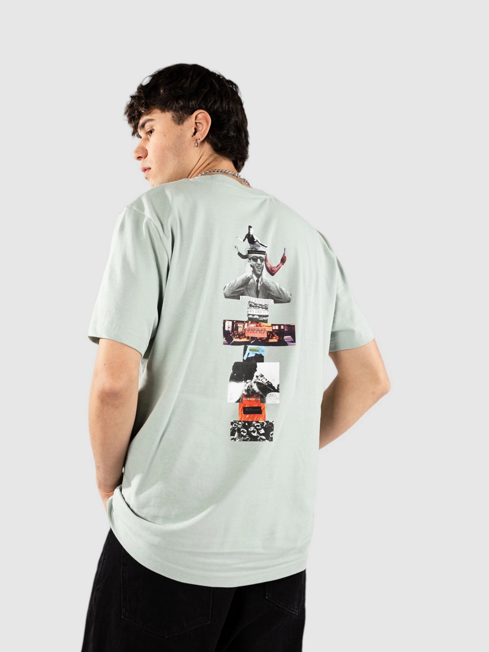 Poetic Collective Wrong T-Shirt aloe green