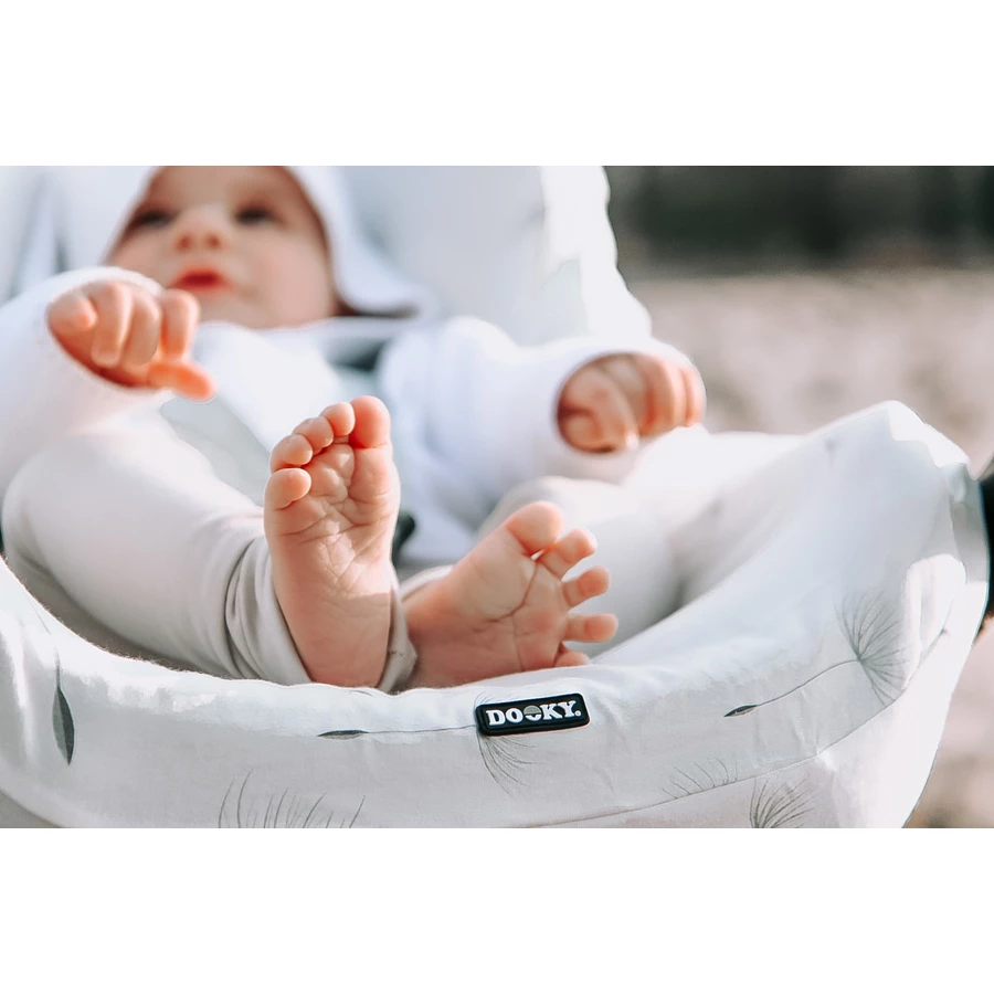 DOOKY Sitzbezug für Babyschalen 0+ Dandelion