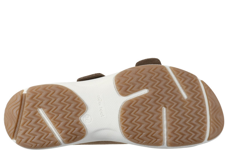 NEW FEET SLENTERS I SANDFARVET RUSKIND