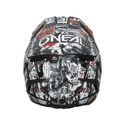 Casque cross O'Neal 3SRS - ATTACK 2025 - Noir / Blanc