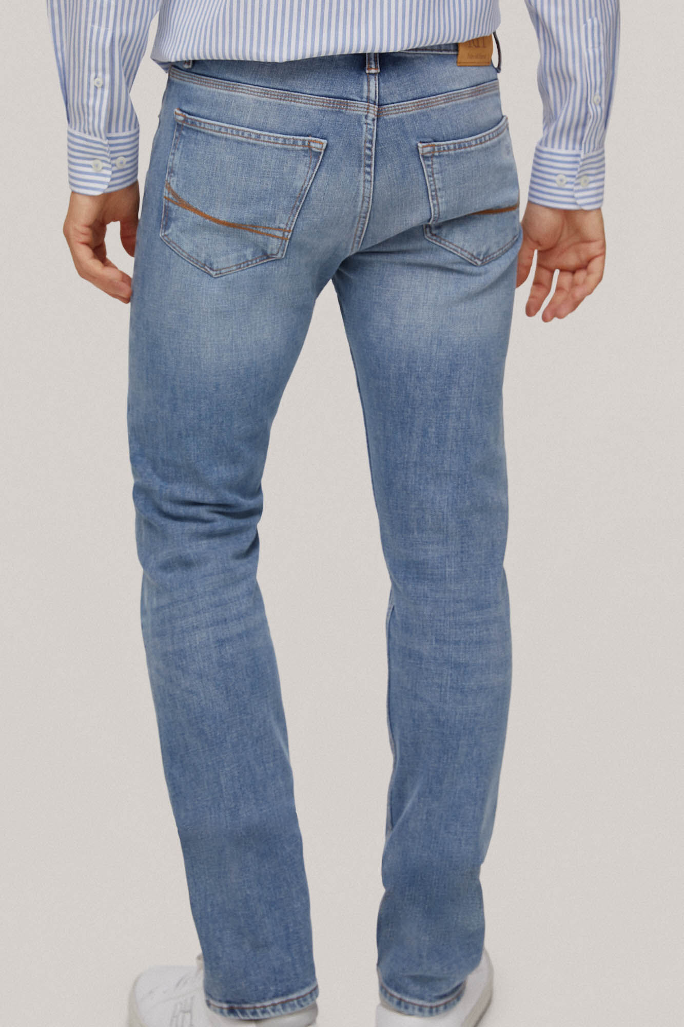 Calça jeans Premium Flex Slim Fit - Azul