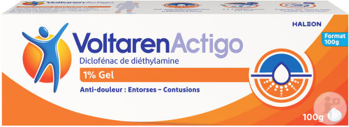 VoltarenActigo 1% Gel Tube 100g