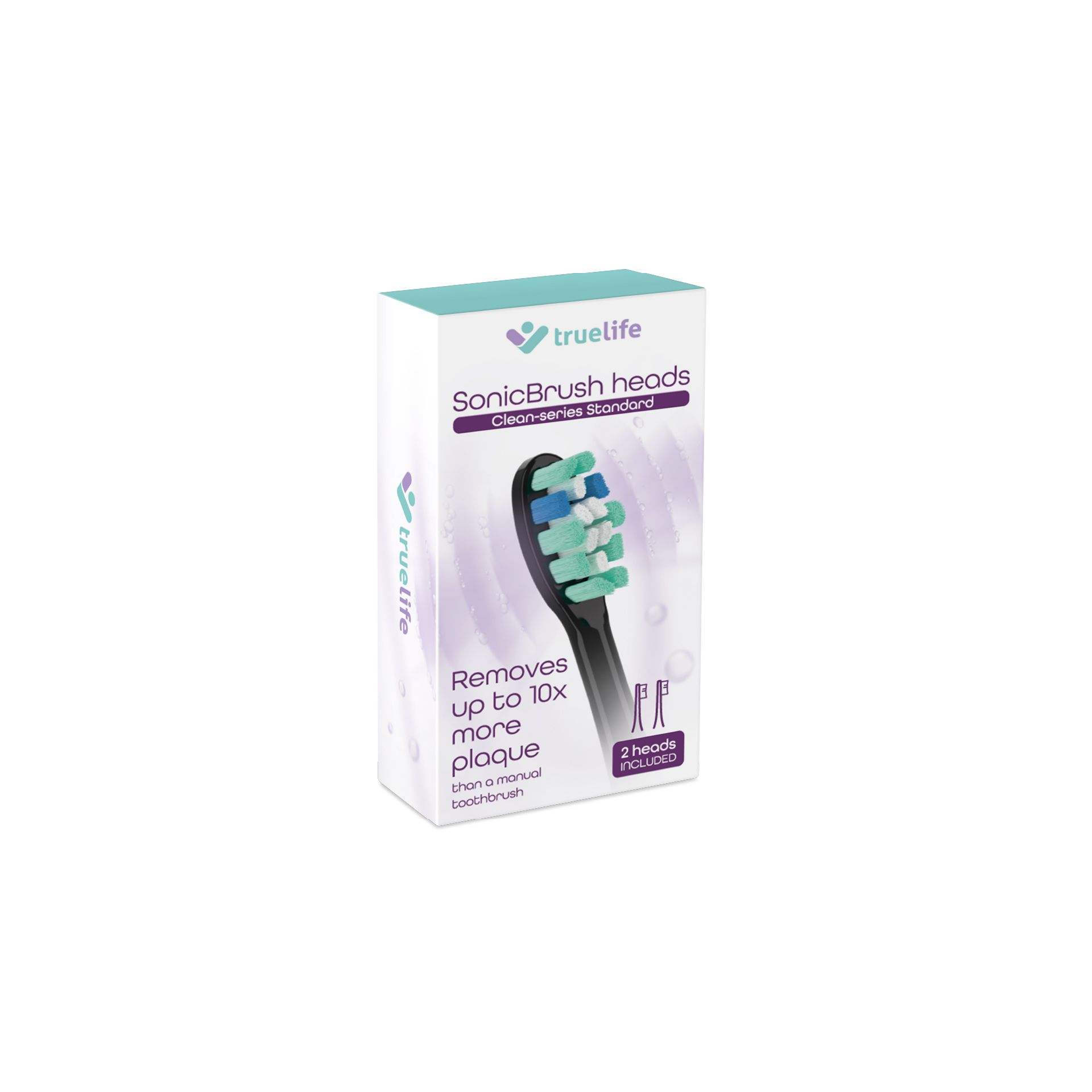TrueLife SonicBrush Clean-series Köpfe 2-Pack