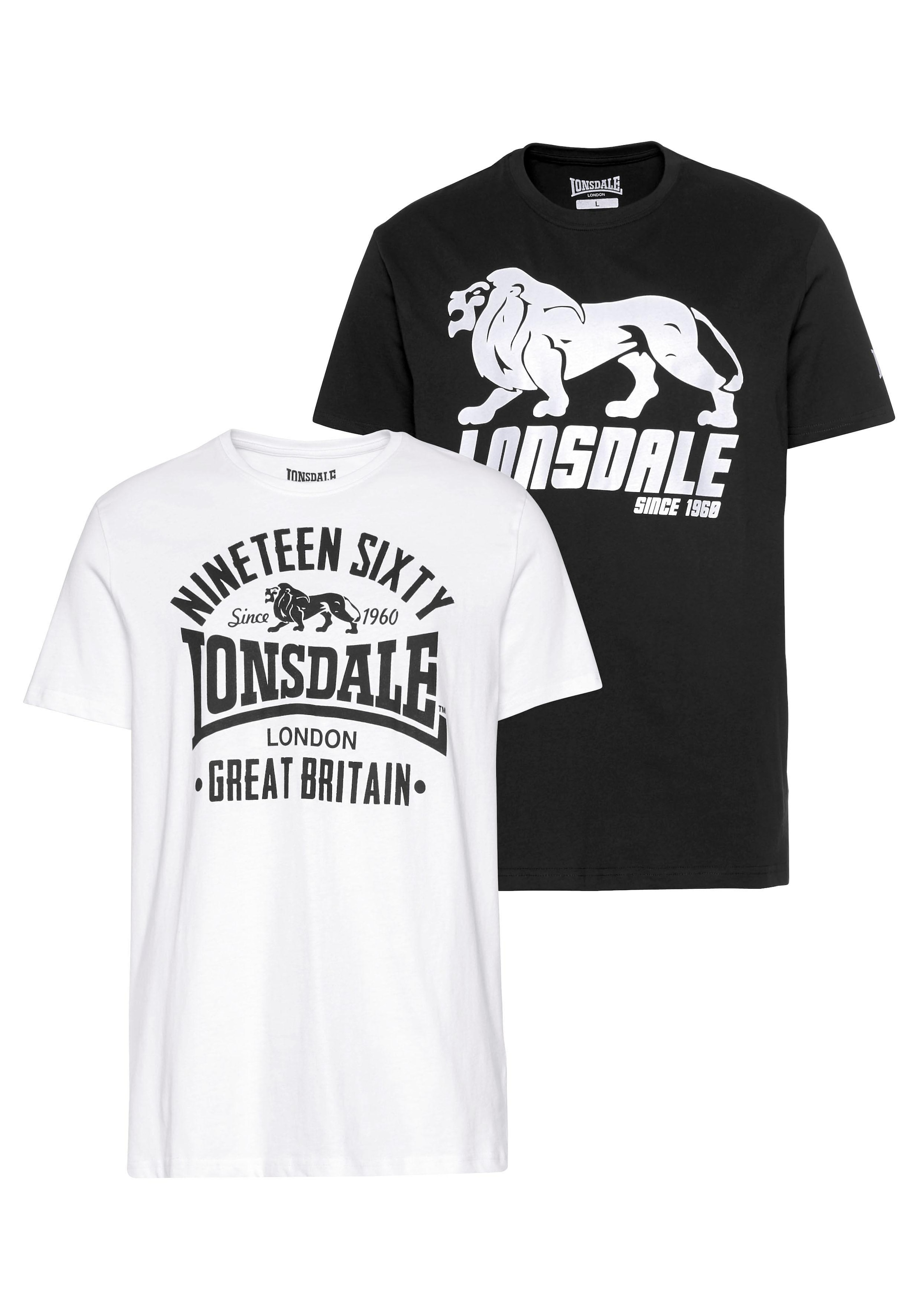 Lonsdale T-Shirt »BYLCHAN«, 2er-Packer Packung