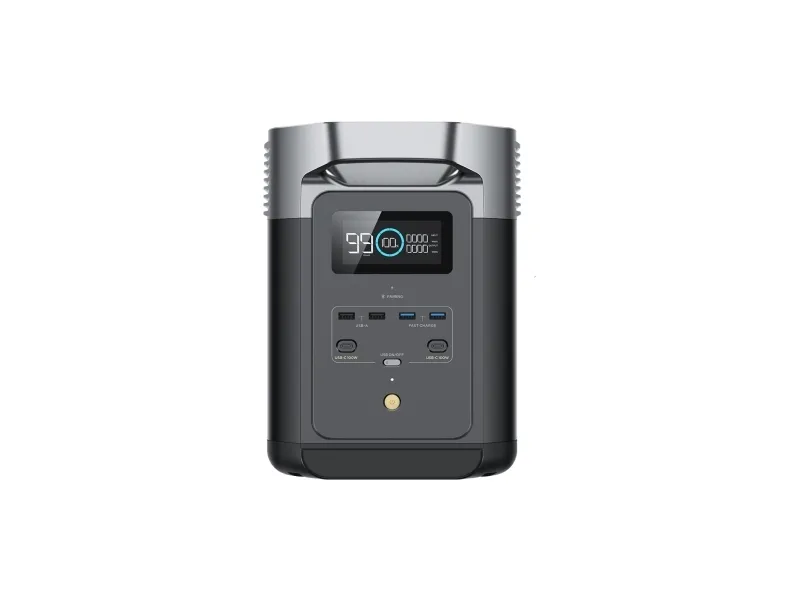 EcoFlow Delta 2 - Transportabel strømstation - litiumjernfosfat - 1024 Wh - Wi-Fi, Bluetooth - output-stikforbindelser: 13 - Europa