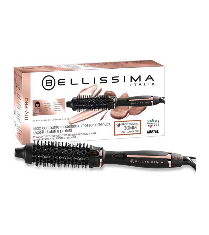 Bellissima - Pincel Cerâmico para Curling e Alisamento My Pro Magic Style PB 230