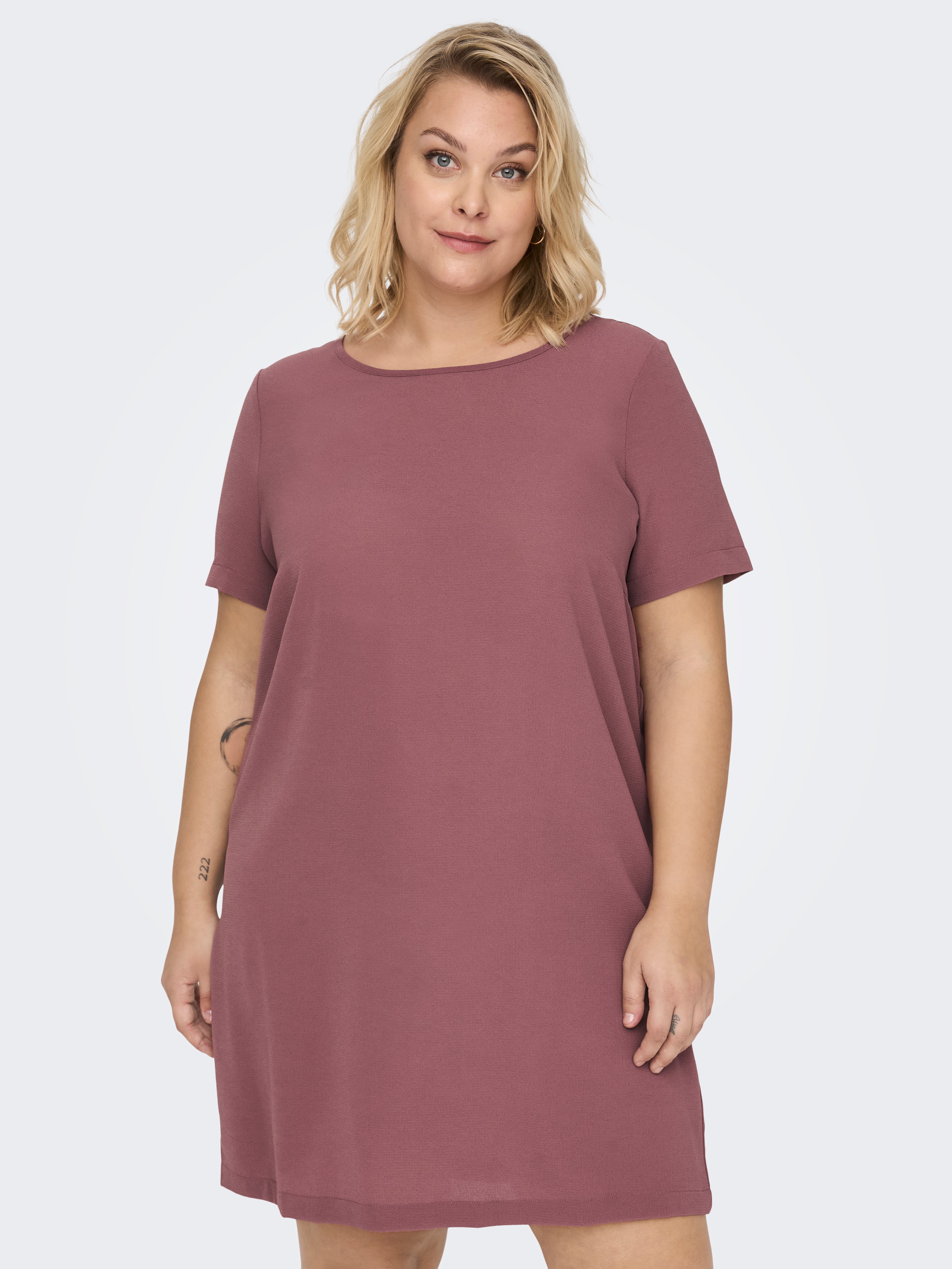 CARLUXMOA Kurzes Kleid Rose Brown