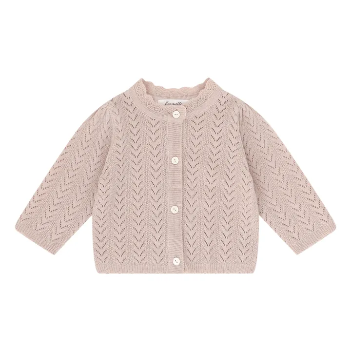 Louisiella Cardigan Ianthe Maille Bébé | Rose
