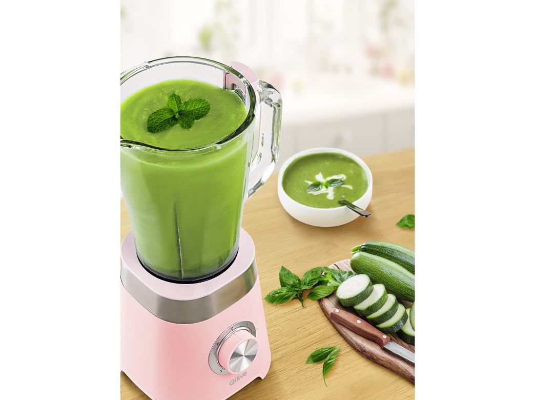 LIQUIDIFICADORA QILIVE Q.5674 ROSA 1.5L