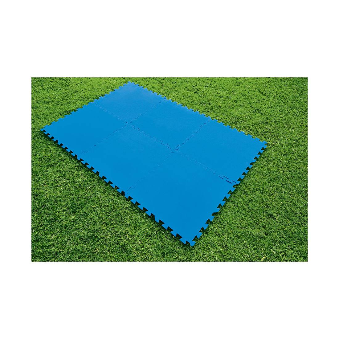 Bestway 9 Stück 50cm x 50cm Bodenschoner, Gesamtfläche 2.25m²