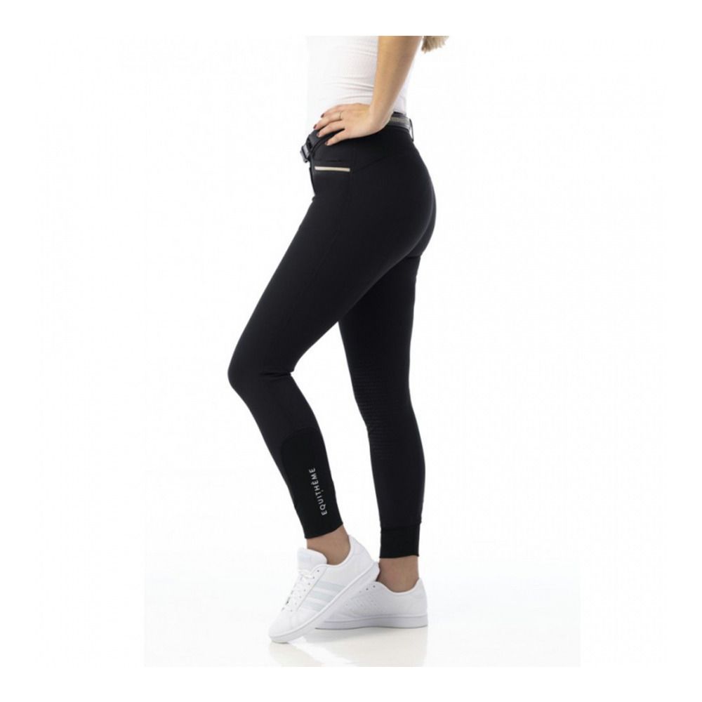 Equitheme GIZEL - Pantalon siliconé Femme noir