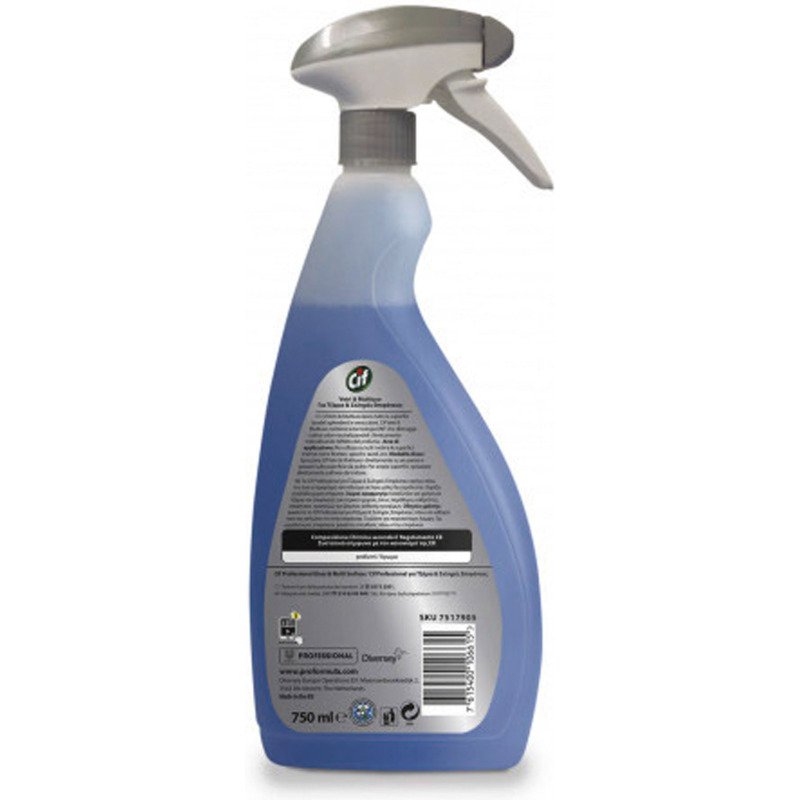 Nettoyant vitres Cif professional - Spray 750 ml