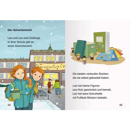 Ravensburger Leserabe - 1. Lesestufe: Weihnachtsgeschichten