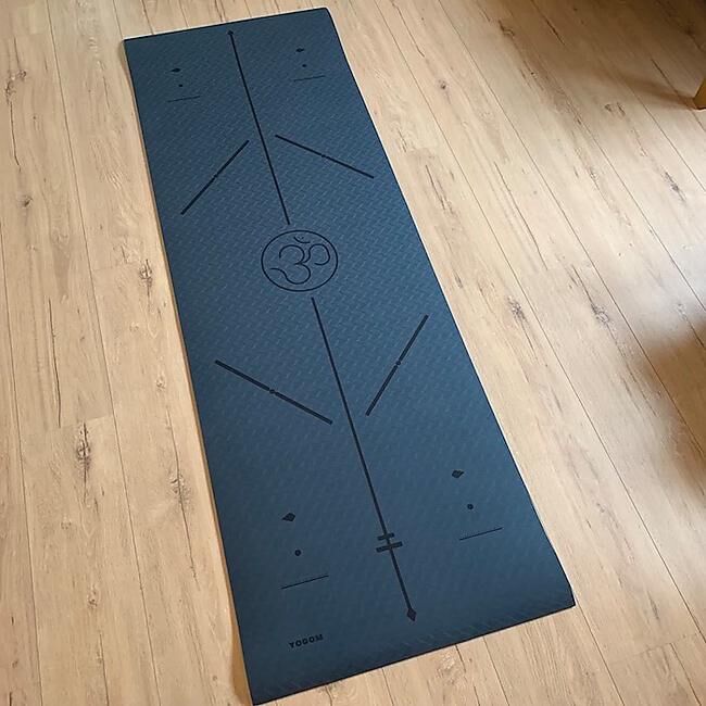 YOGOM - TAPIS DE YOGA YOMAD OM MARINE