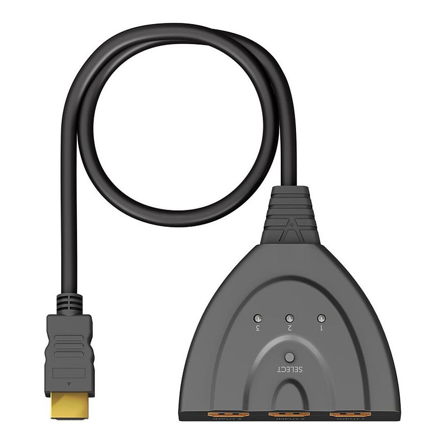 Goobay Switch HDMI manuel 3 vers 1