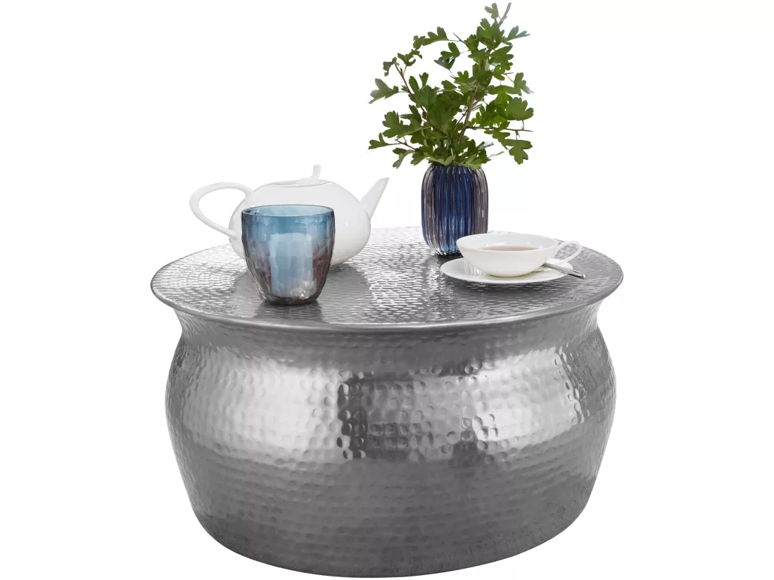 Table Basse Métal 60x30,5x60 cm Table d'appoint Design Bout de canapé