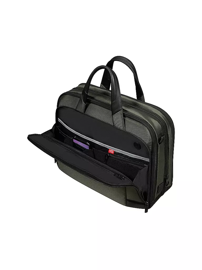 SAMSONITE Aktentasche PRO-DLX 6 dunkelgrün