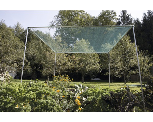 Hagelbeschermingsnet FloraSelf 5x4 m maaswijdte 8 mm groen