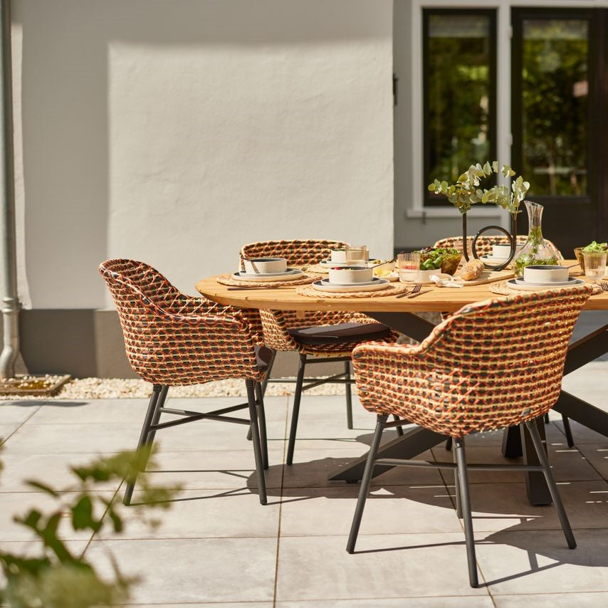 Hartman Delphine Diningstoel - Coral