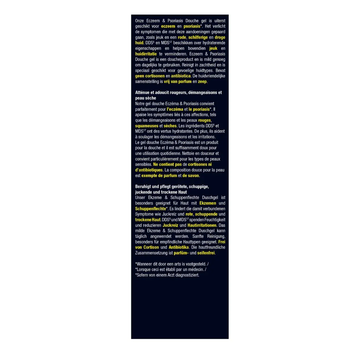 Eczeem Psoriasis Douchegel 200 ml
