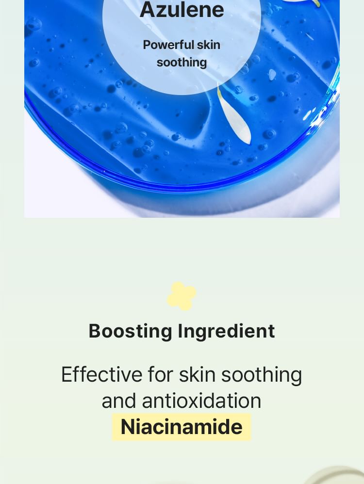 MAMONDE - Calming Shot Azulene Ampoule Mask