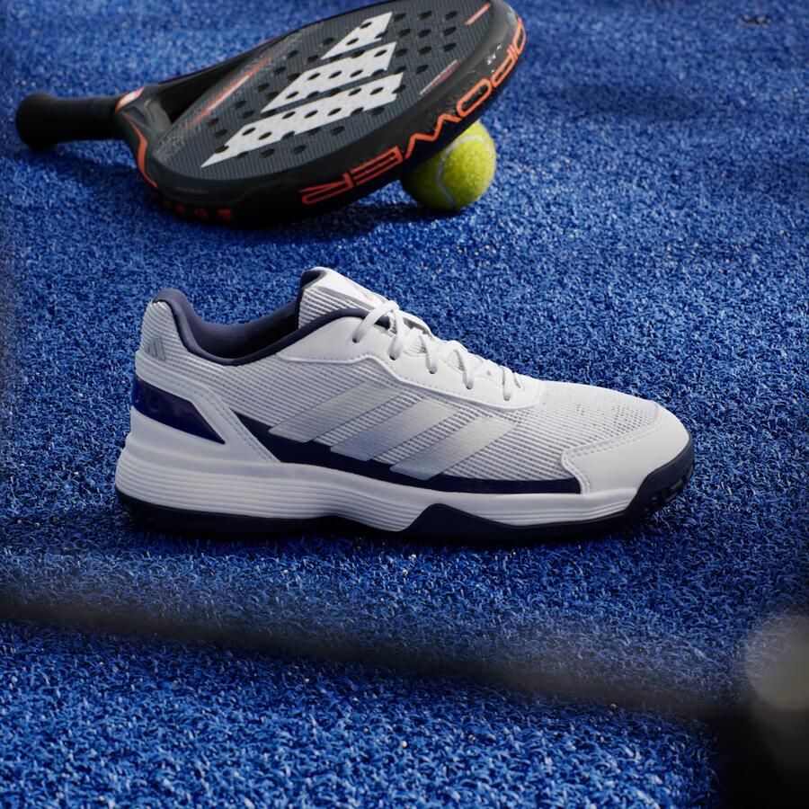 Adidas Perfor ce Crazyquick Kids Padel Schoenen Kinderen Wit