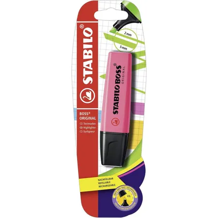 Textmarker - STABILO BOSS ORIGINAL - Einzelstift - pink