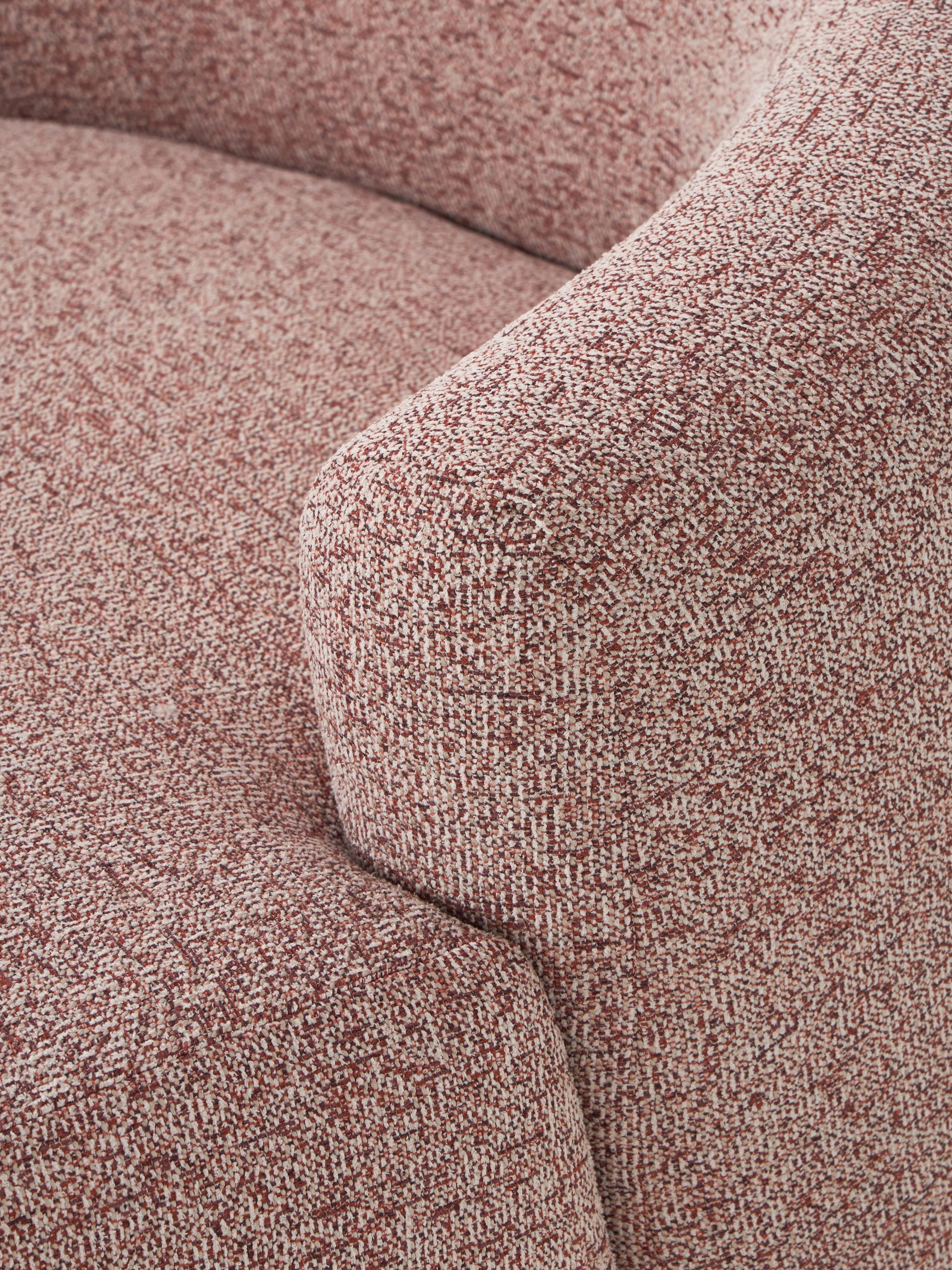 XL bouclé loungefauteuil Sofia