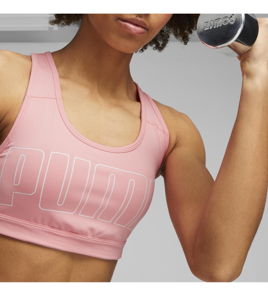 Top de treino Puma 4Keeps, estampa rosa