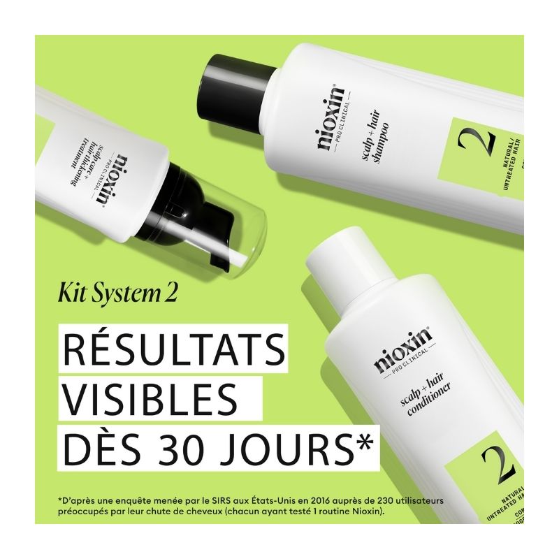 kit de soins System 2 Nioxin 150ml