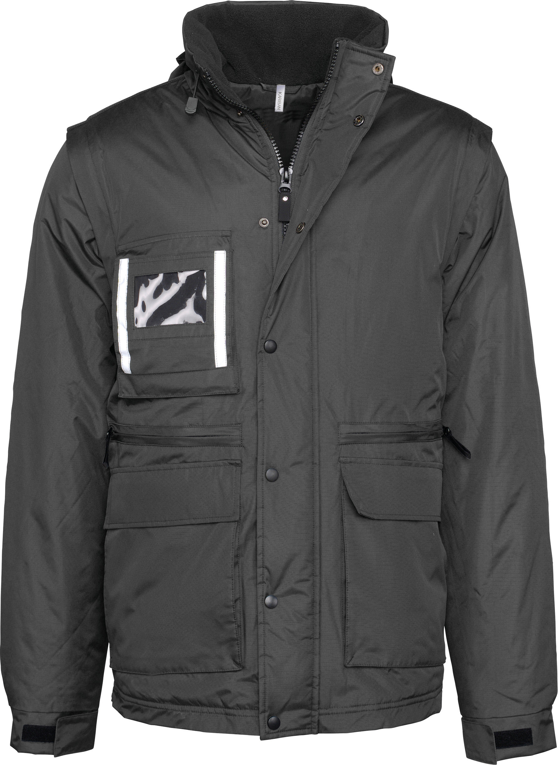 WK. Designed To Work WK6106 - Parka de travail à manches amovibles