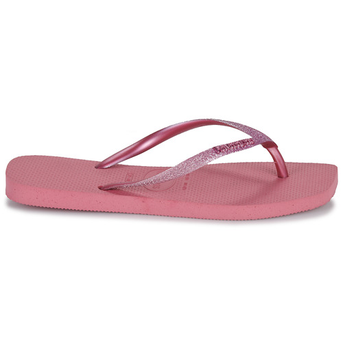 Havaianas - SLIM SQUARE GLITTER - Rose