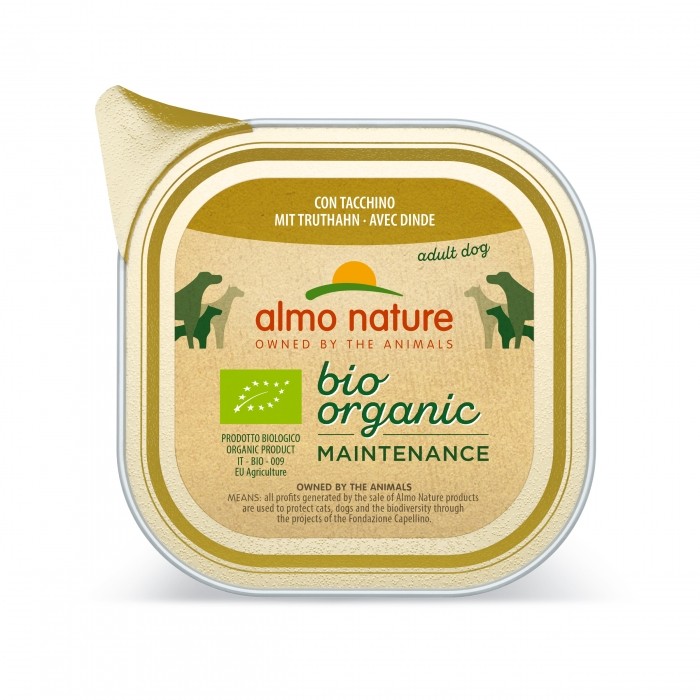 Almo Nature Pâtées Chien Adulte - Bio Organic Maintenance - 32 x 100 g